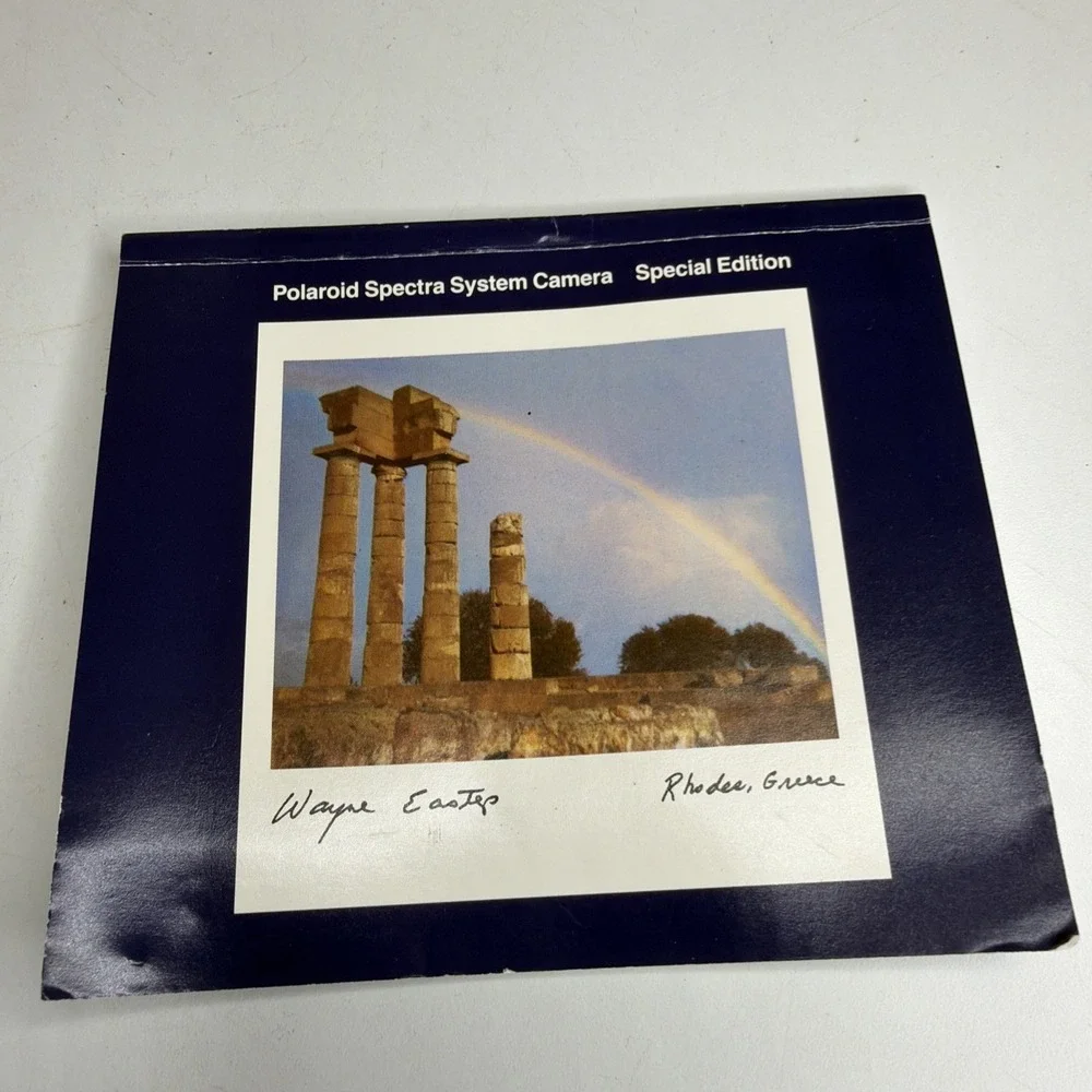 Spectra System Polaroid Camera Instant Film Land Camera  With Manual No Film